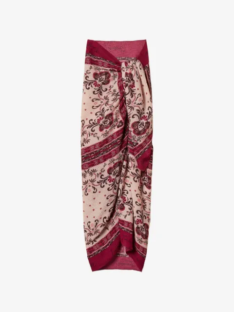 TWINSET pareo con estampado