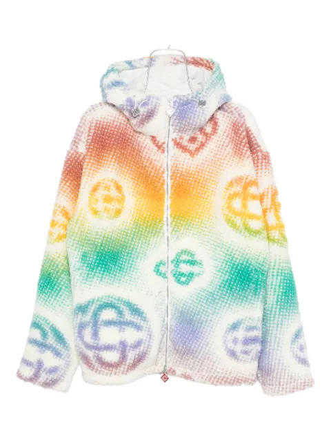 Casablanca monogram hooded jacket