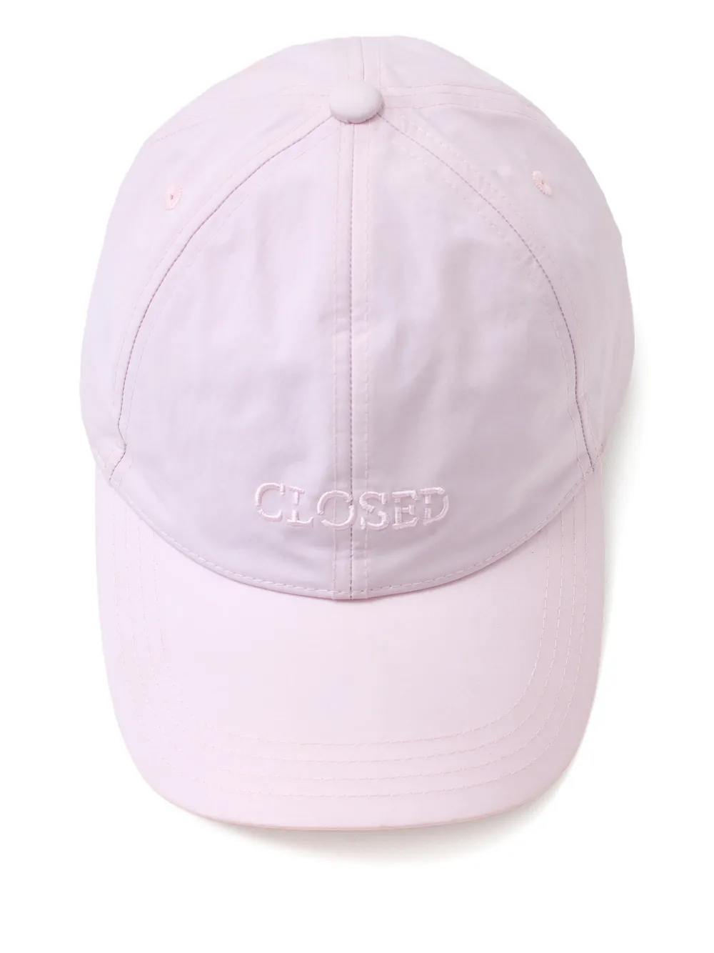  Closed Gorra Con Logo Bordado - Rosa 