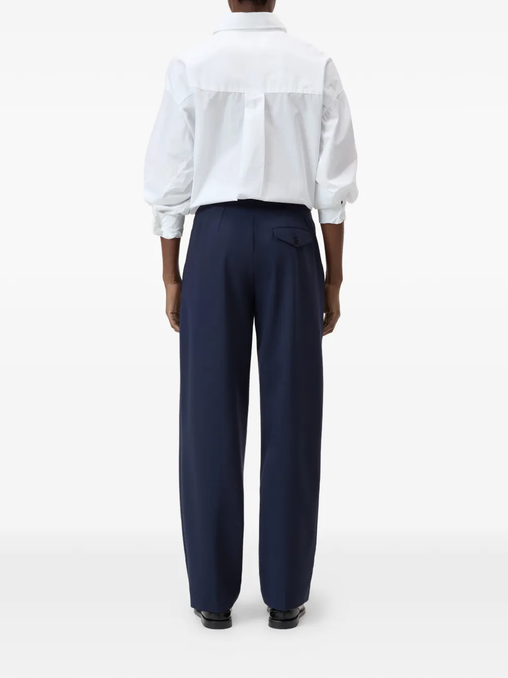  Closed Mawson Pleated Trousers - Blue 