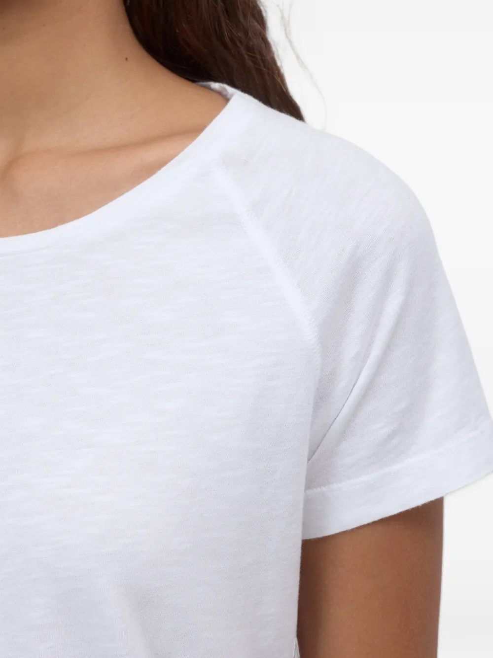 Closed raglan-sleeve T-shirt Wit