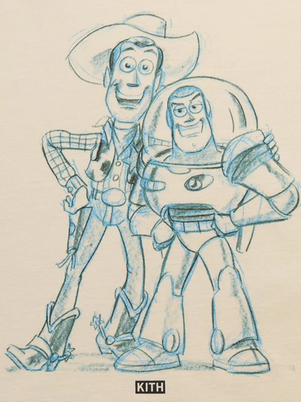 KITH x Disney Pixar Toy Story T-shirt - Beige