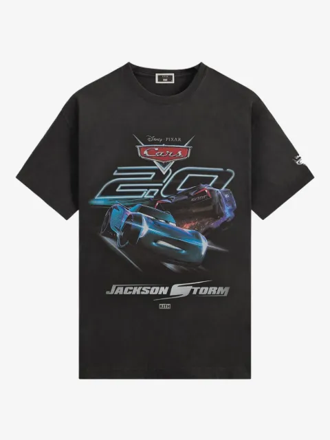 KITH x Disney Pixar Jackson Storm T-Shirt mit rundem Ausschnitt