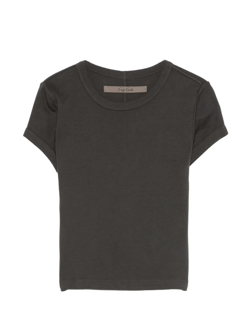 Enza Costa short-sleeves T-shirt - Grigio