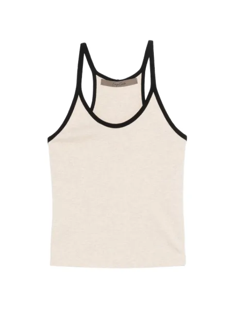 Enza Costa scoop-neck top