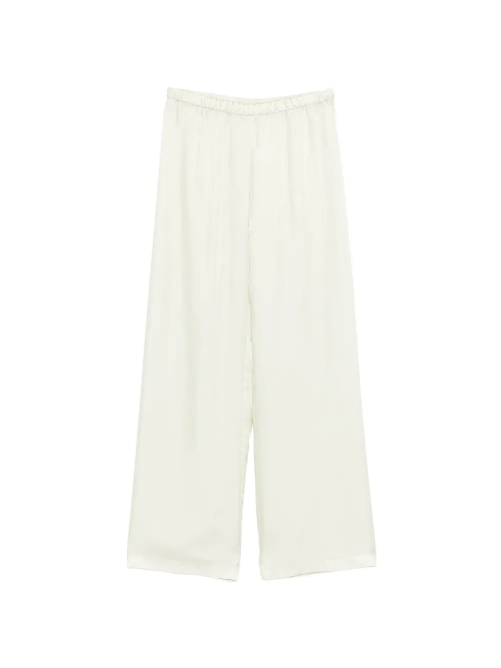 Enza Costa fluid twill trousers - Verde