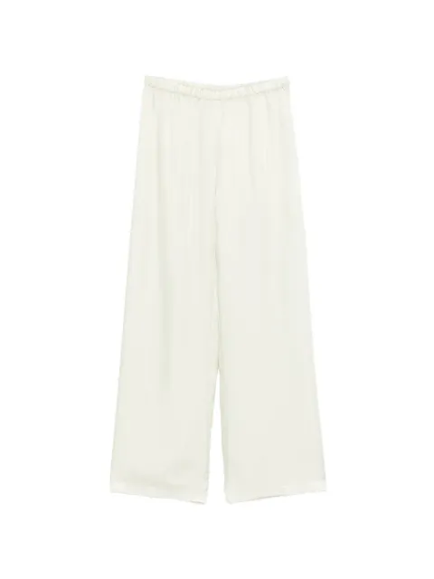 Enza Costa fluid twill trousers