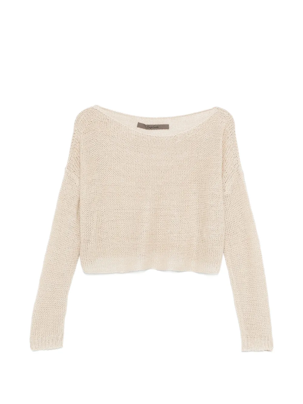 Enza Costa open-knit sweater - Toni neutri