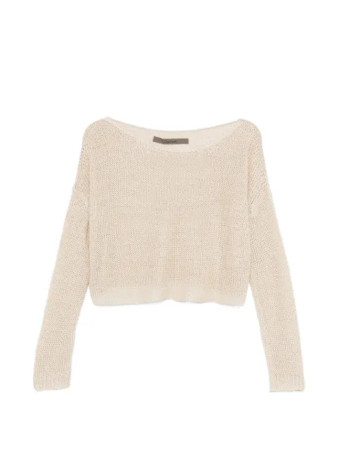 Enza Costa open-knit sweater
