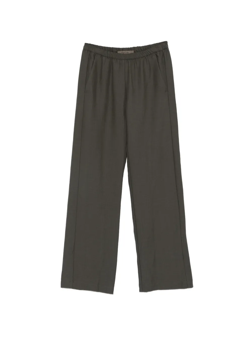 Enza Costa elastic-waistband trousers - Verde