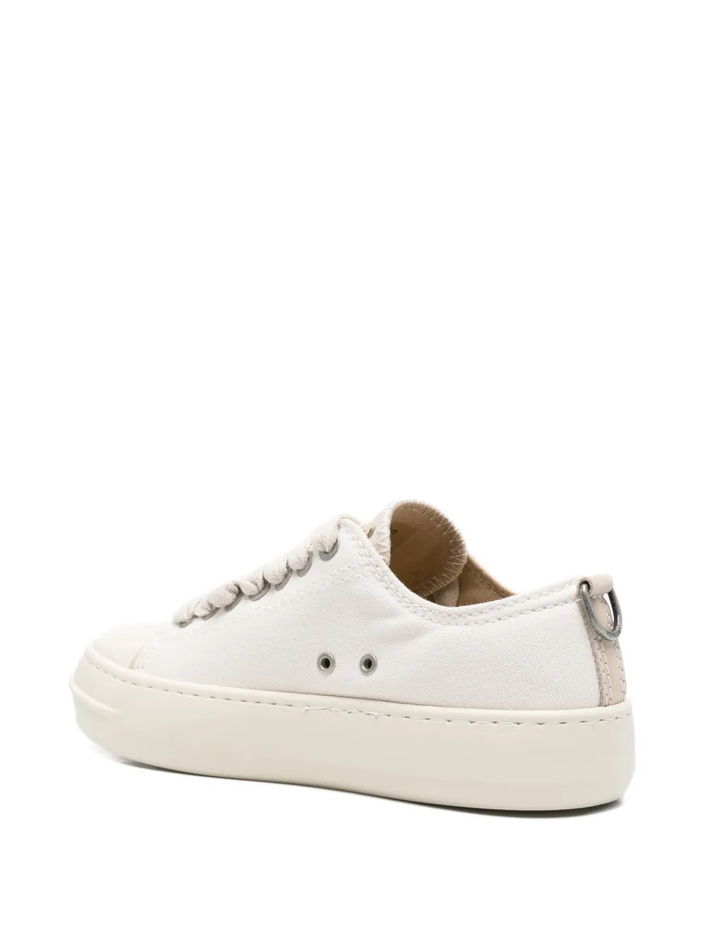 Represent Sneakers met logo-reliëf Beige