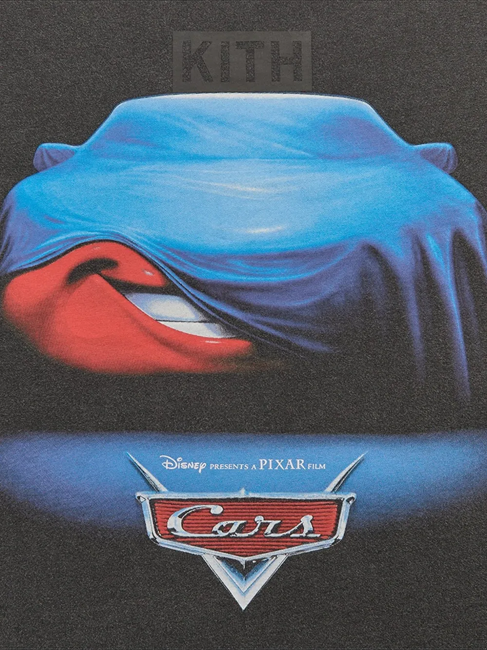 KITH x Disney Pixar Cars Poster Vinatge T-shirt - Zwart