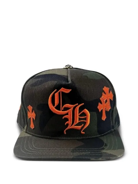 Chrome Hearts embroidered-logo hat