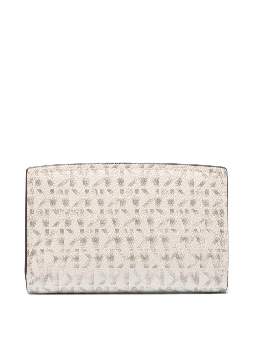 Michael Kors Medium Bryant portemonnee met logo Beige