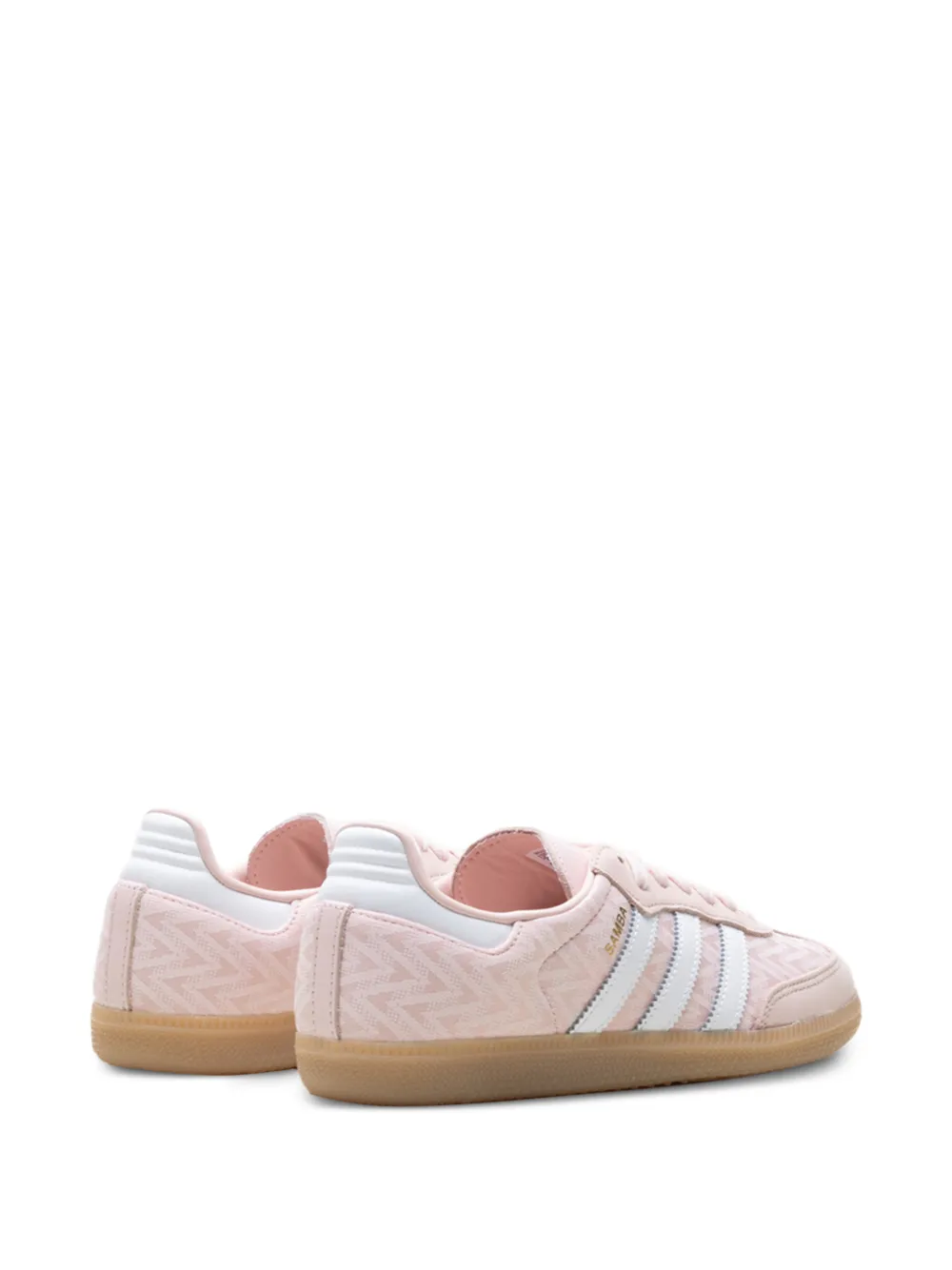 adidas Samba OG zigzag gestreepte sneakers Roze
