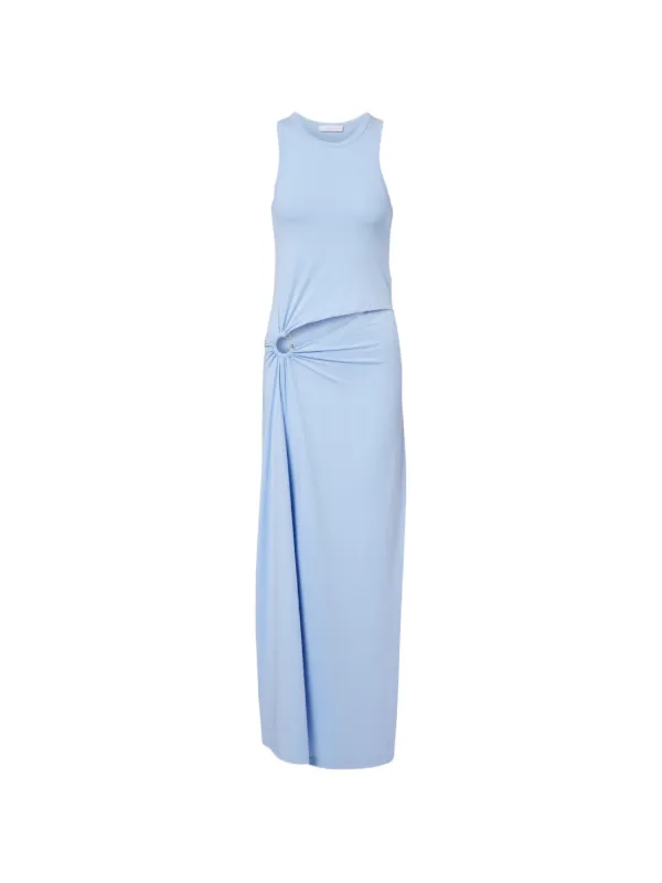 blue and white cut out maxi dress Roland Mouret  Roland Mouret Midi Bow Dress in Barcelona or Shop Online  Mujer 721-000323 01