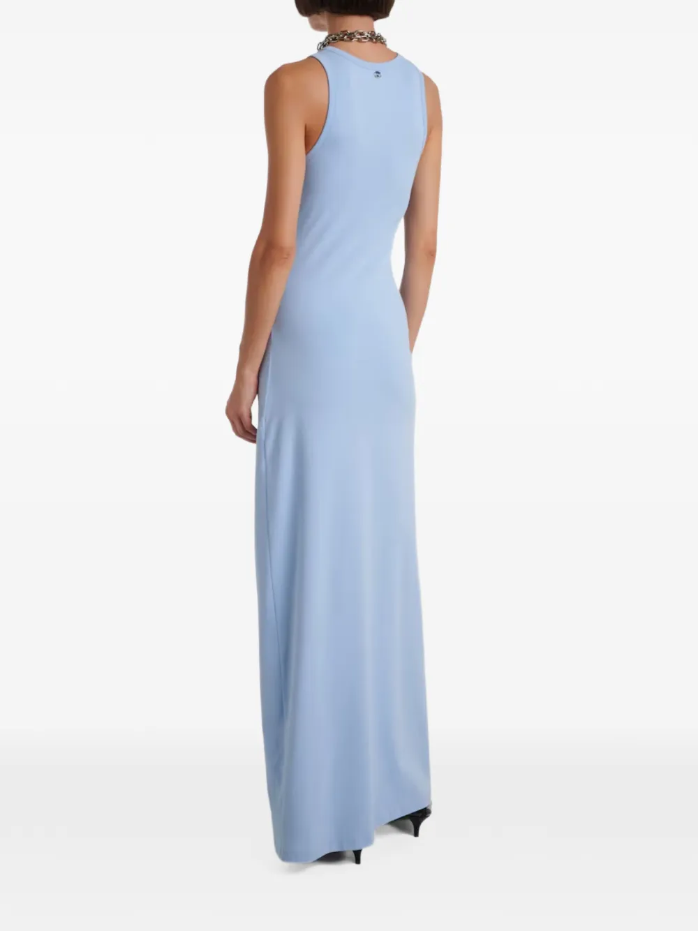  Rabanne Cut-out Maxi Dress - Blue 