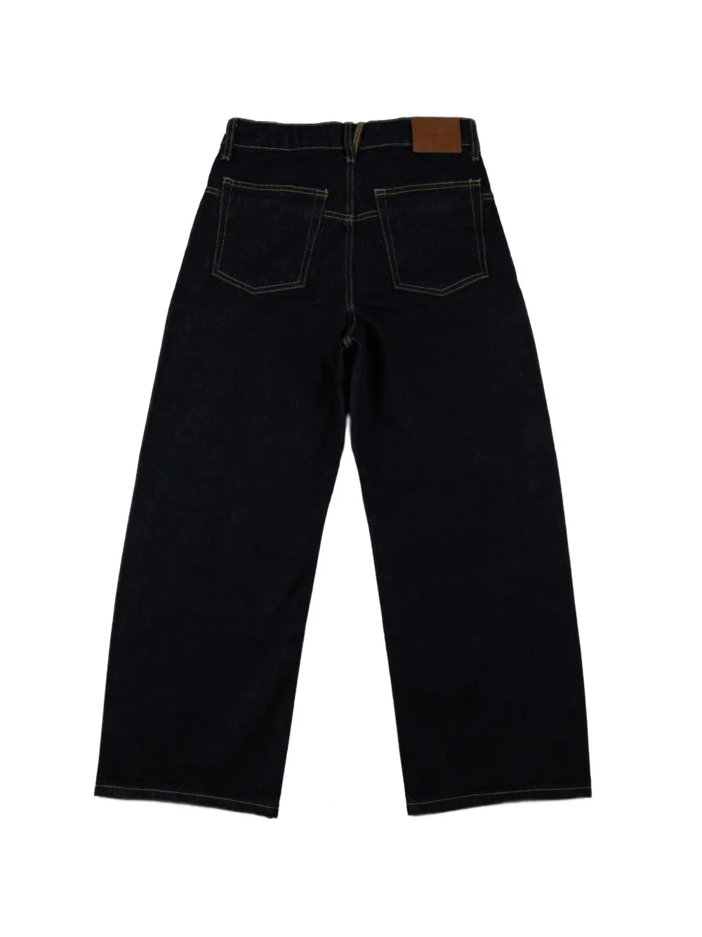  Free People Vaqueros Boyfriend Con Botones - Azul 