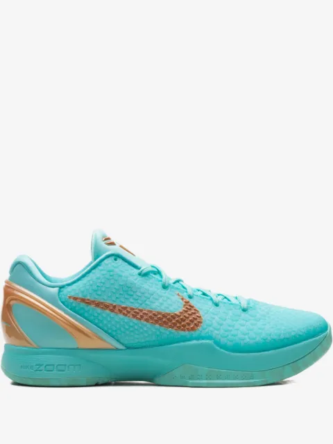 Nike x Jalen Brunson metallic sneakers