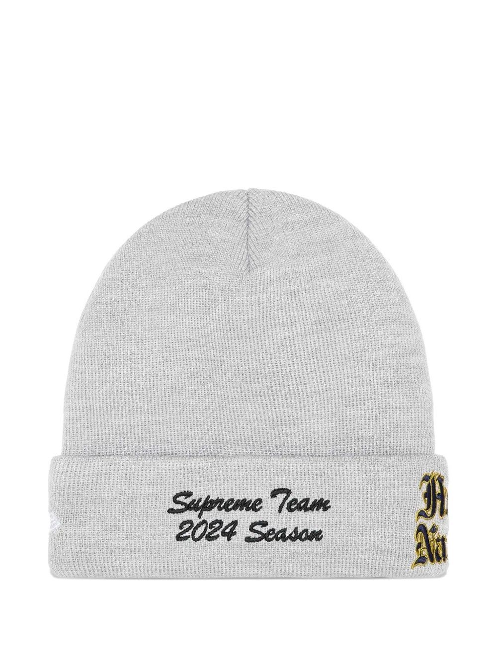 Supreme New Era Salvation muts met borduurwerk - Grijs