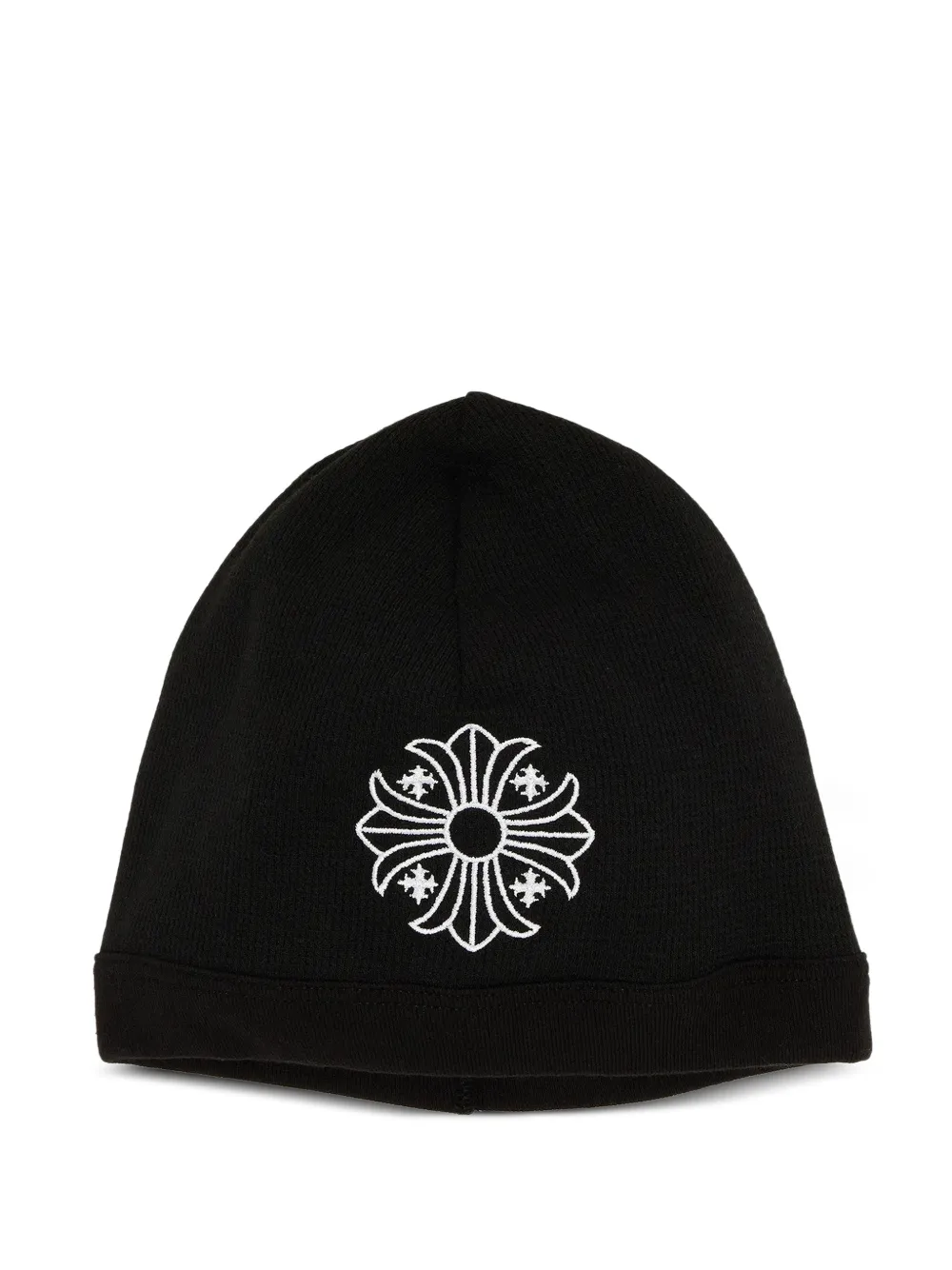 Chrome Hearts cross-motif beanie - Nero