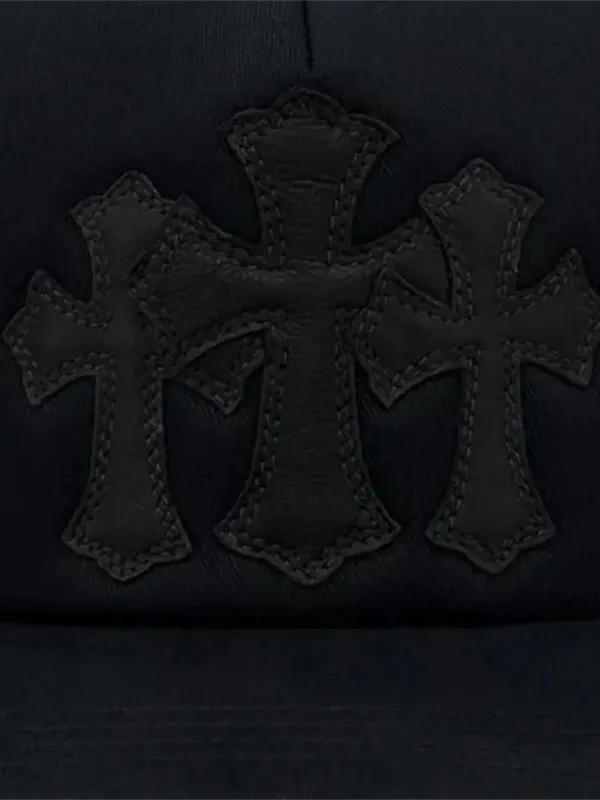 Chrome Hearts Gorra Trucker Triple Cross | Negro | FARFETCH CL