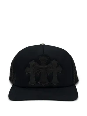 Chrome Hearts クロスパッチ キャップ | ブラック | FARFETCH JP