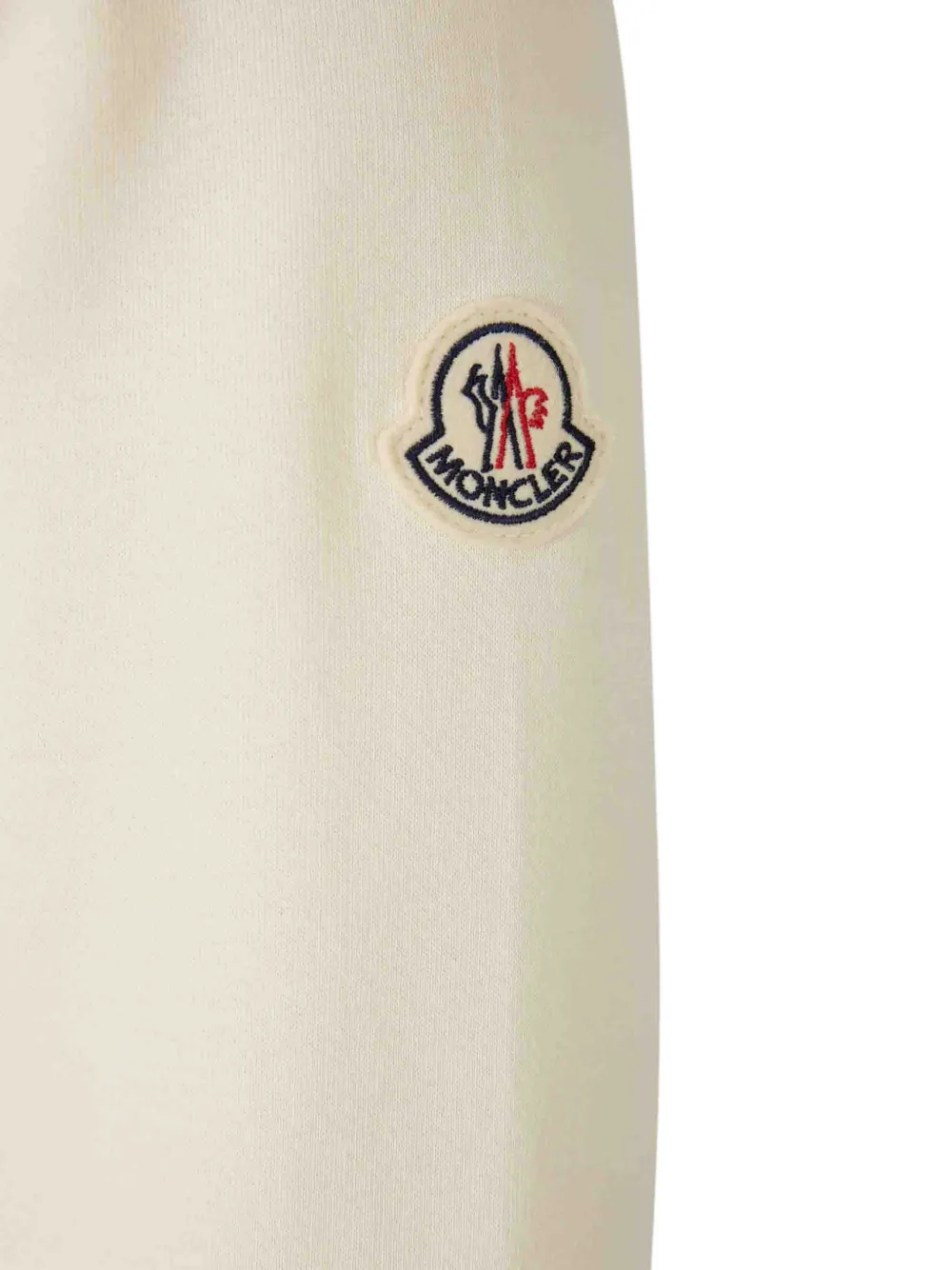 Moncler Sweater met logo Beige