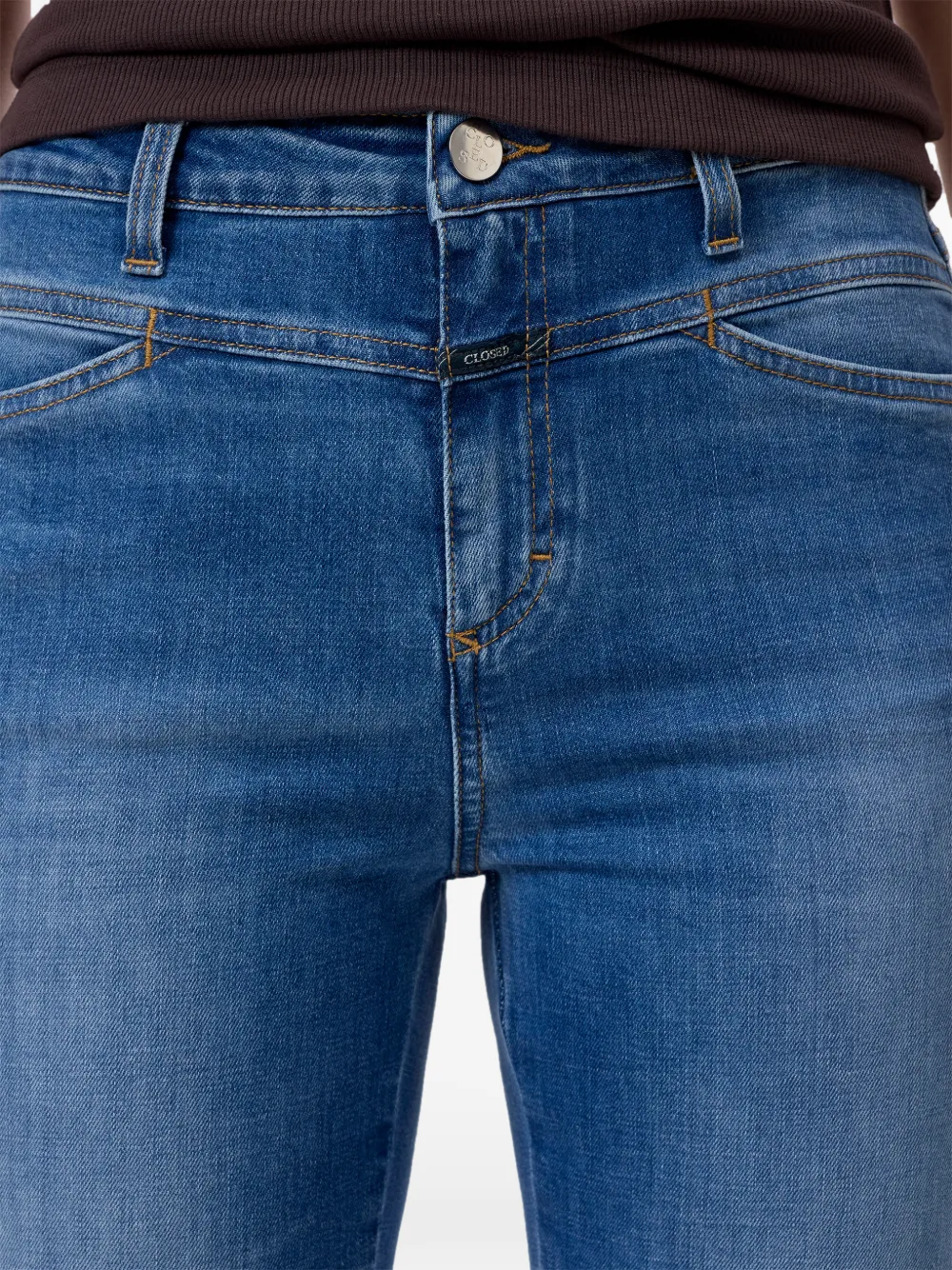 Closed Skinny Pusher jeans Blauw