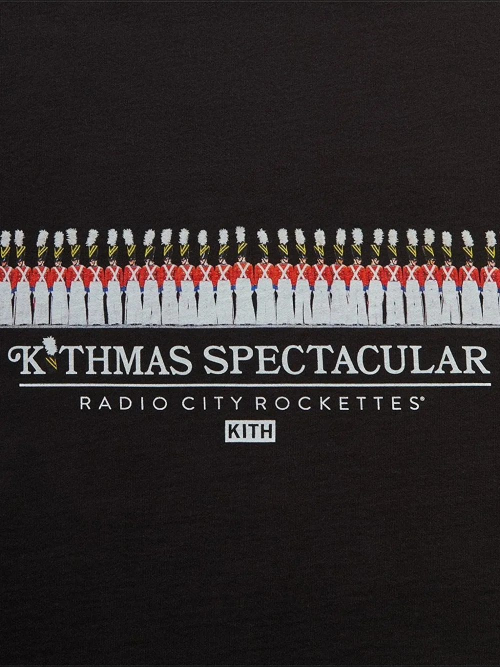 KITH T-shirt met ronde hals - Zwart