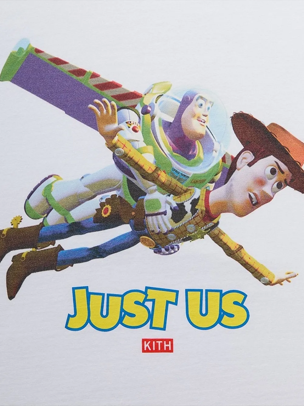 KITH x Disney T-shirt met ronde hals - Wit