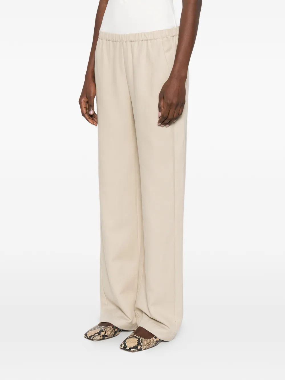  Enza Costa Twill Everywhere Trousers - Neutrals 