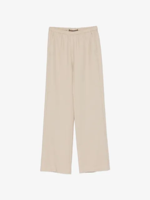 Enza Costa pantalon à taille élastiquée