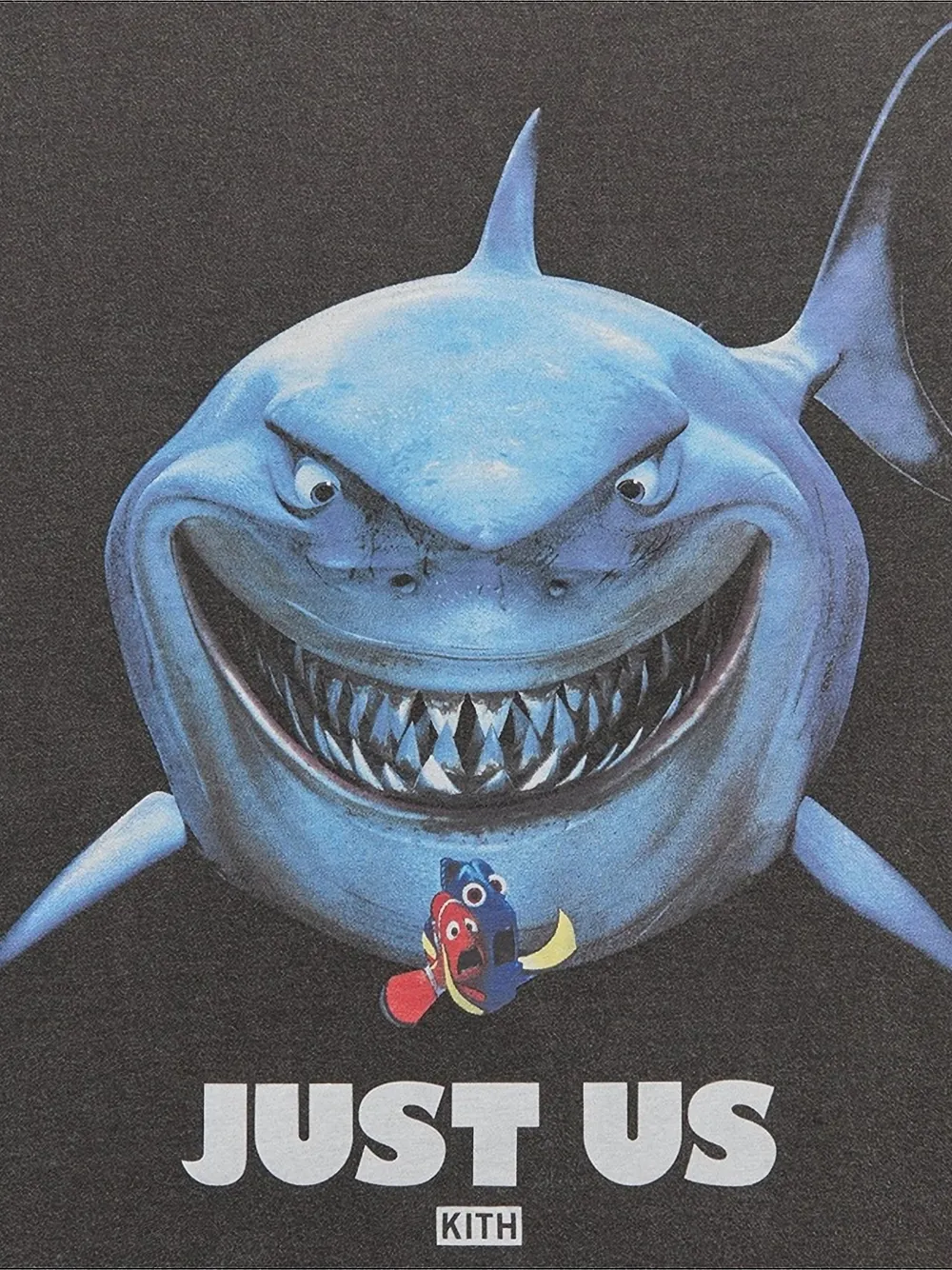 KITH x Disney Pxixar Finding Nemo T-shirt met print - Zwart