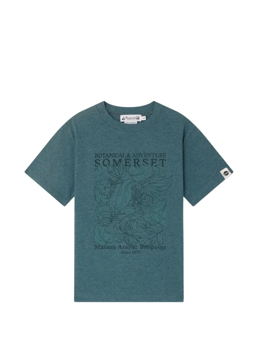 Bonpoint printed T-shirt - Verde