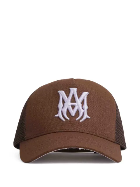 AMIRI embroidered logo curved visor cap