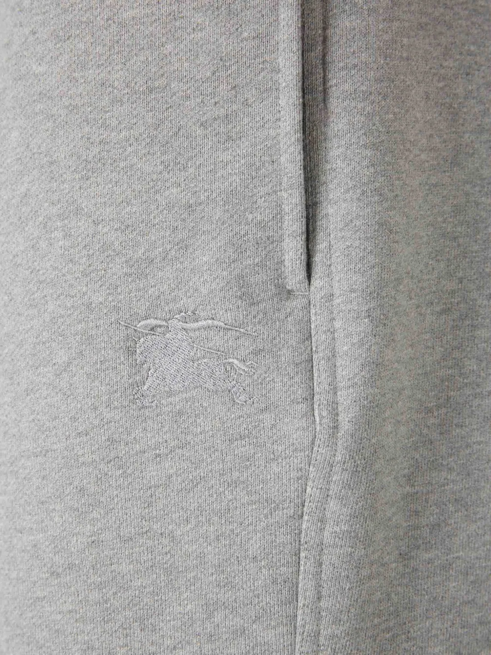  Burberry Check-pattern Track Pants - Grey 
