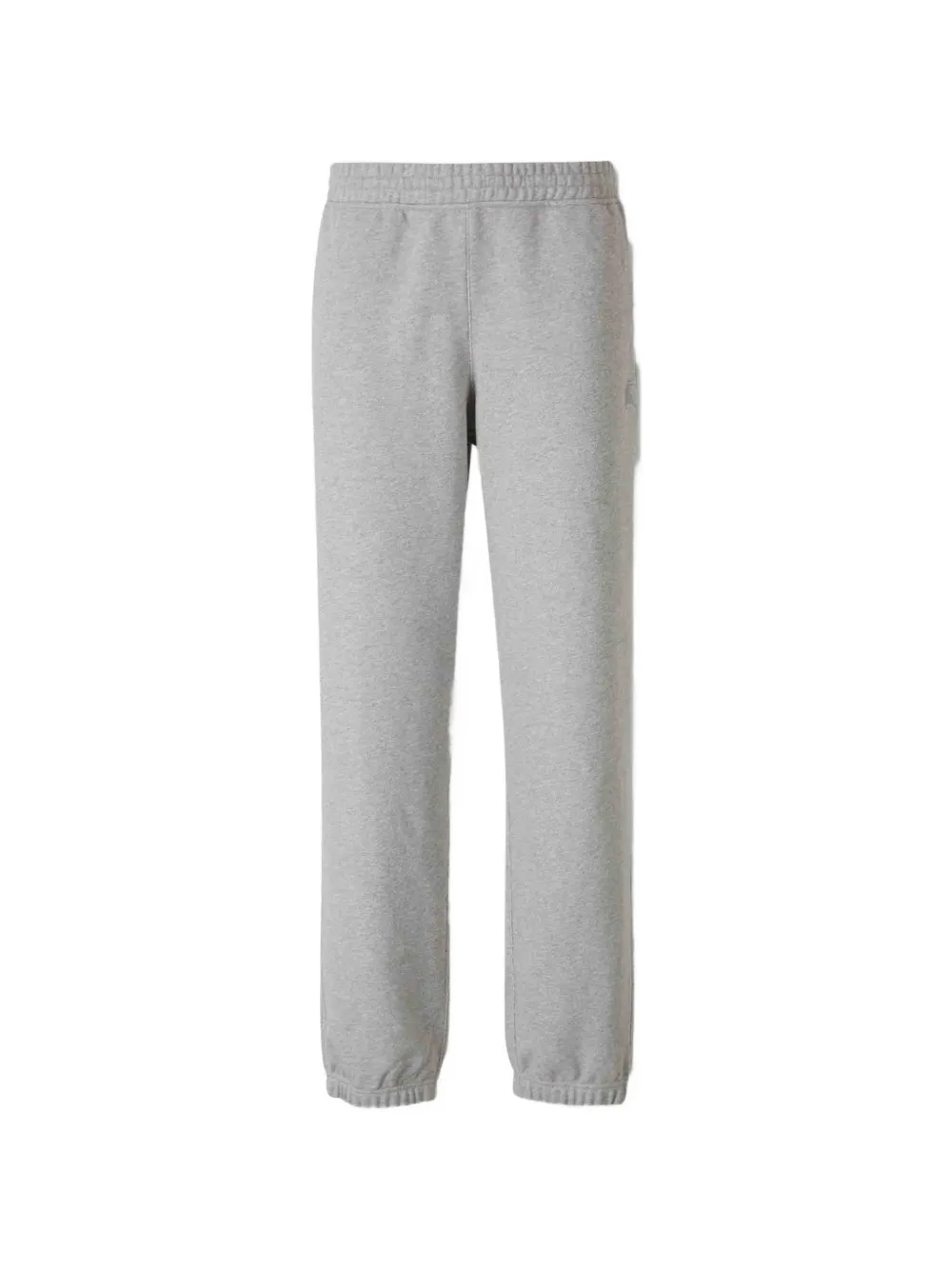 Burberry check-pattern track pants - Grigio