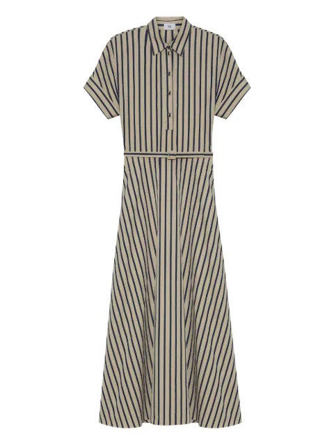 Adam Lippes Sadie striped poplin maxi dress