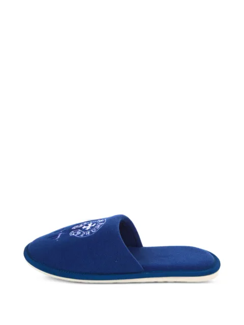 Chrome Hearts Las Vegas logo-embroidered slippers