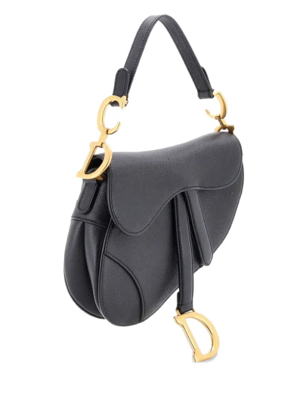 Christian Dior Pre-Owned サドル ハンドバッグ レザー ミニ