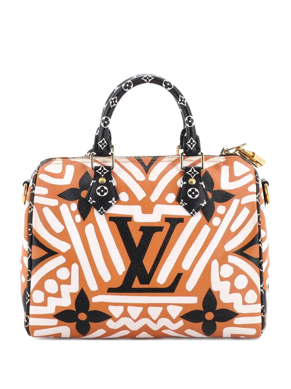 Louis Vuitton Pre-Owned Speedy Bandouliere Bag Limited Edition Crafty Monogram Giant 25 satchel - Multicolore