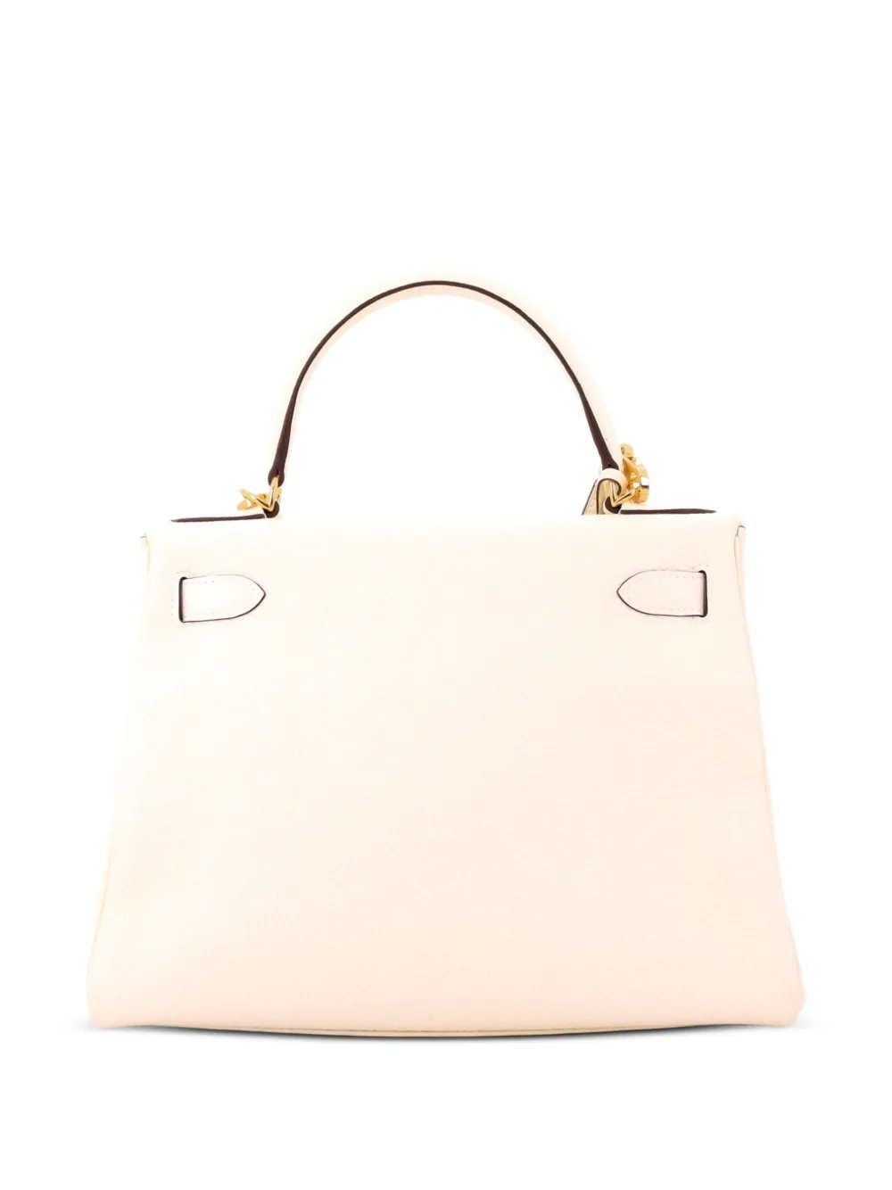 Hermès Pre-Owned Kelly Handbag Light Togo with Gold Hardware 28 satchel | Pre-Owned | Image 2