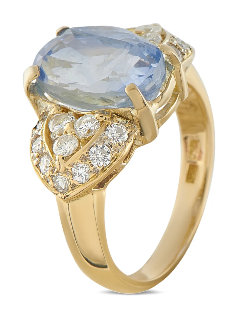 Sapphire And Diamond Ring