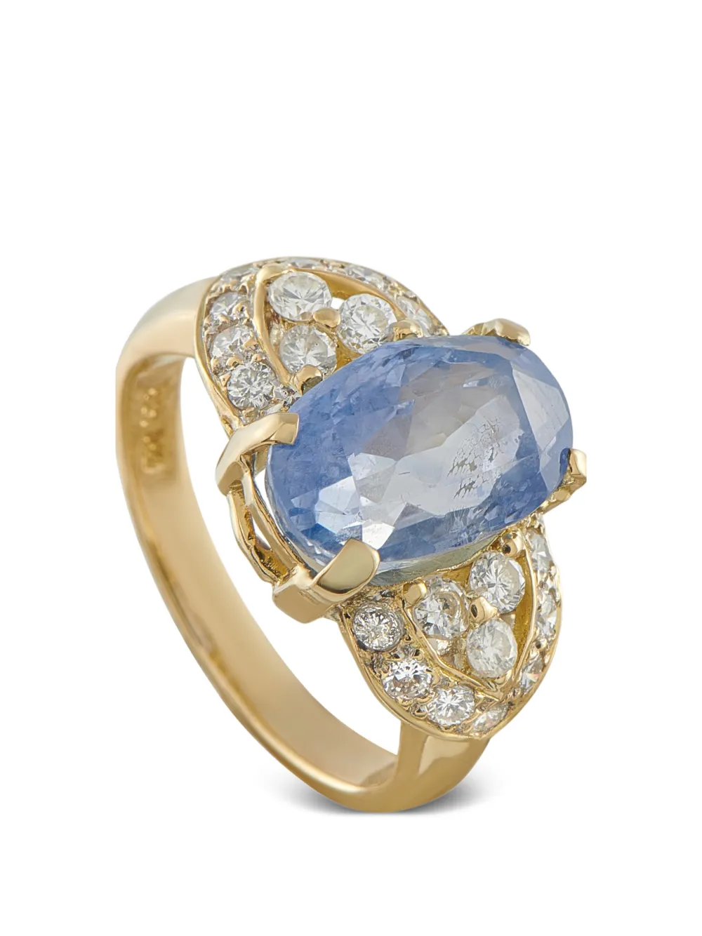 Sapphire And Diamond Ring