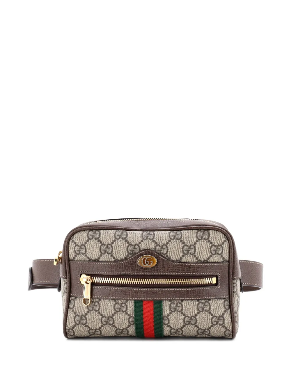 Gucci Pre-Owned Ophidia GG Coated Canvas Small belt bag - Marrone