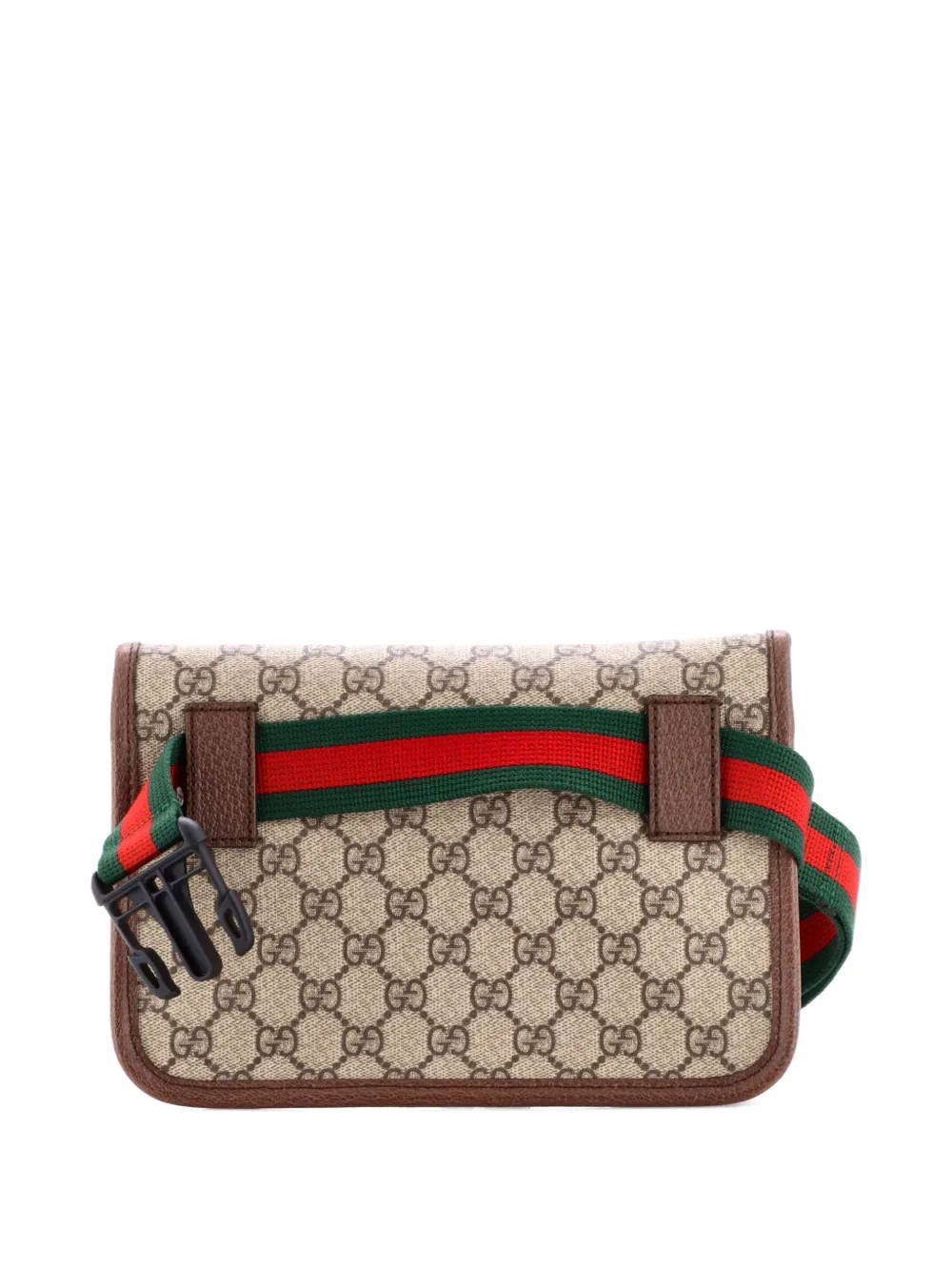 Gucci Pre-Owned Neo Vintage Flap GG Coated Canvas belt bag - Marrone