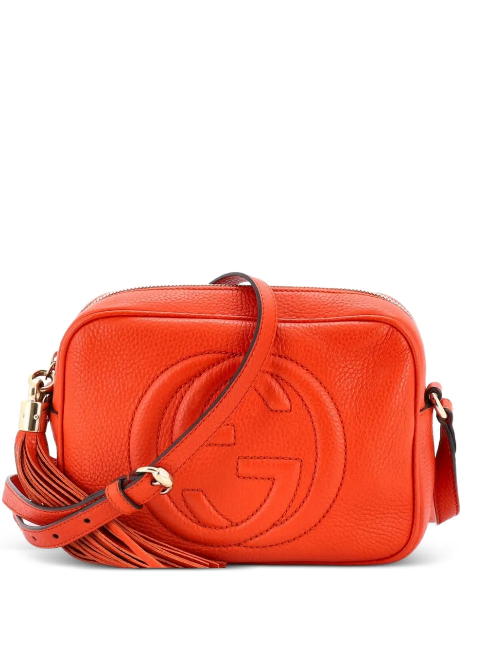 Gucci Pre-Owned Soho Disco Leather Small crossbody bag - Arancione