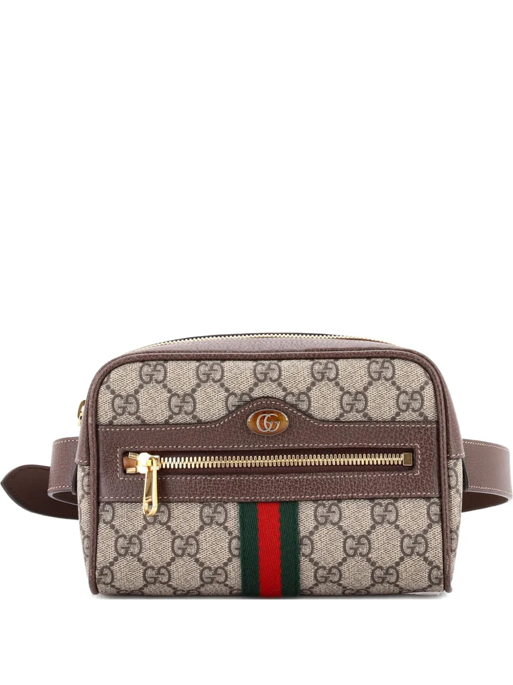 Gucci Pre-Owned Ophidia GG Coated Canvas Small belt bag - Marrone