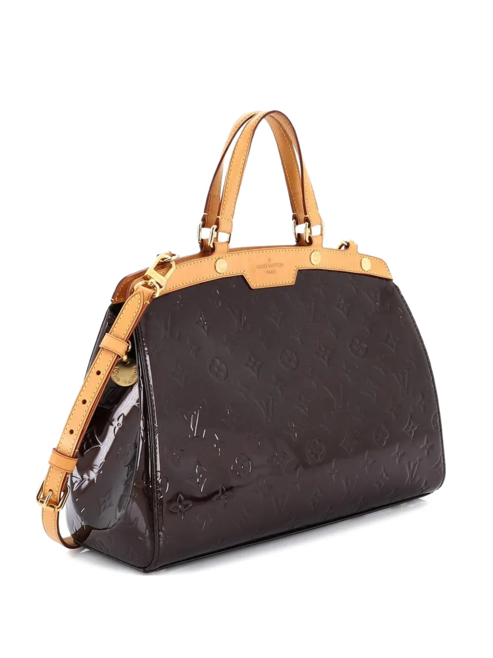 Louis Vuitton Pre-Owned Brea Handbag Monogram Vernis MM satchel - Rot